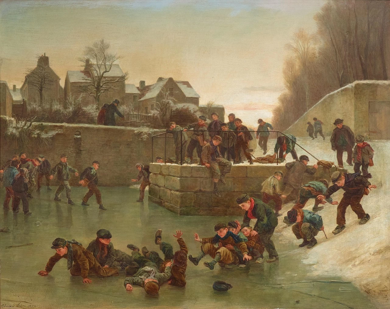 Giochi invernali (La glissade)